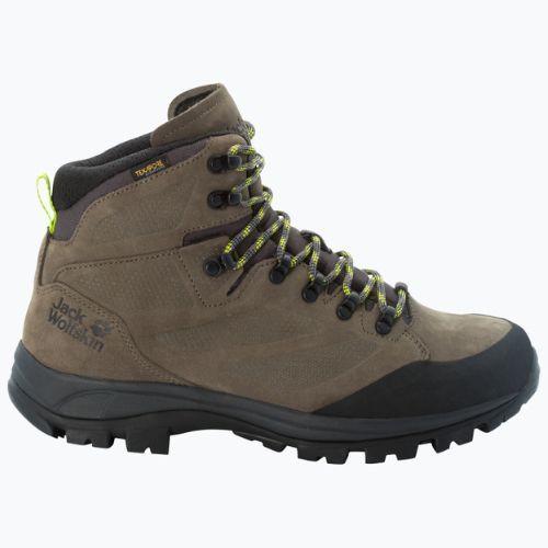 Jack Wolfskin мъжки ботуши за трекинг Rebellion Texapore Mid brown 4051171