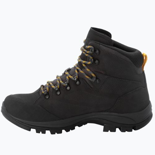 Jack Wolfskin мъжки ботуши за трекинг Rebellion Texapore Mid black 4051171