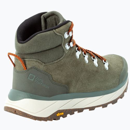 Мъжки ботуши за трекинг Terraventure Urban Mid каки/оранжеви на Jack Wolfskin