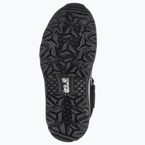 Jack Wolfskin Vojo Lt Texapore Mid детски ботуши за трекинг черни 4054021