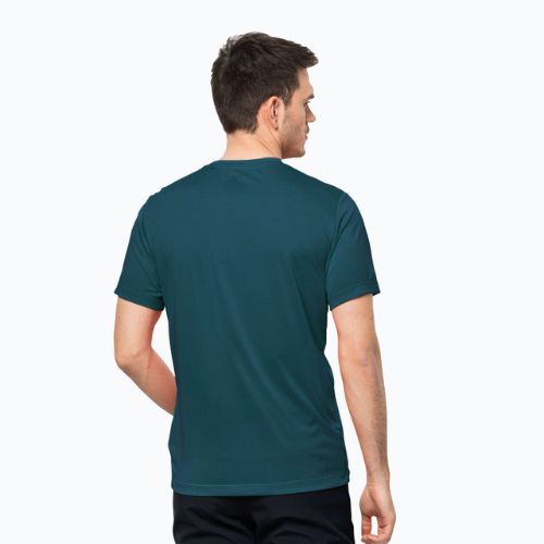 Мъжка тениска Jack Wolfskin Hiking Graphic T-shirt blue 1808761_4133