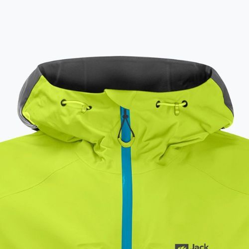 Мъжко ски яке Jack Wolfskin Alpspitze 3L lime