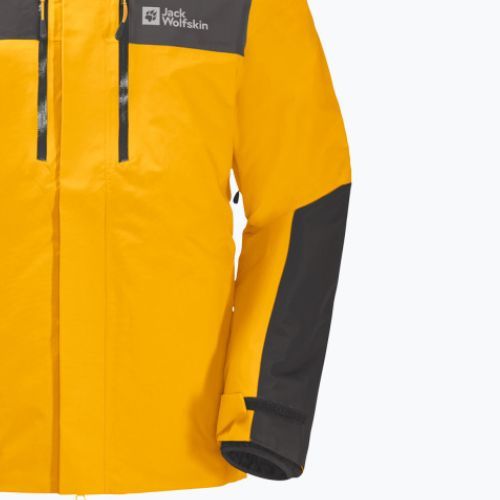 Jack Wolfskin мъжко дъждобран Jasper жълт 1115261_3802_002