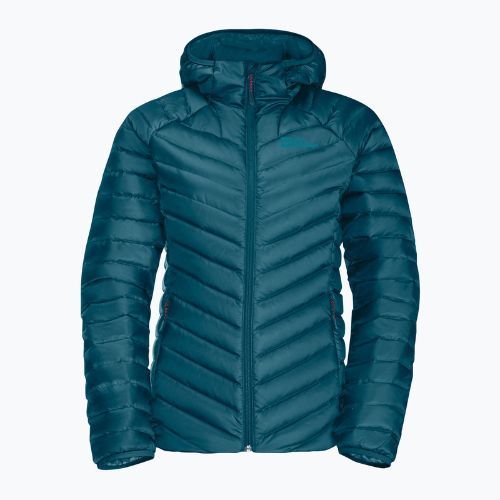Jack Wolfskin дамско пухено яке Passamani Down Hoody синьо 1207101_4133