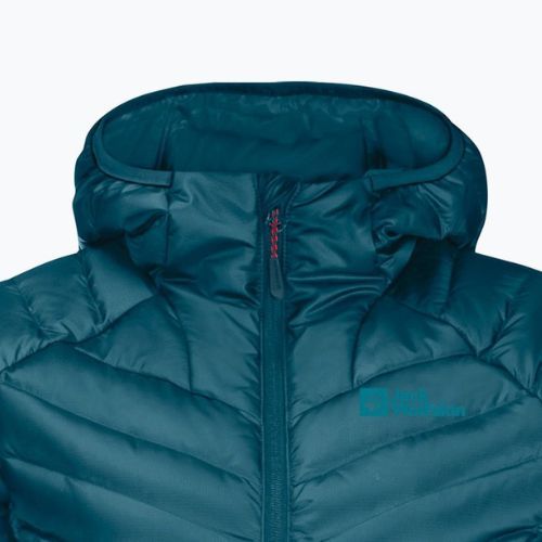 Jack Wolfskin дамско пухено яке Passamani Down Hoody синьо 1207101_4133