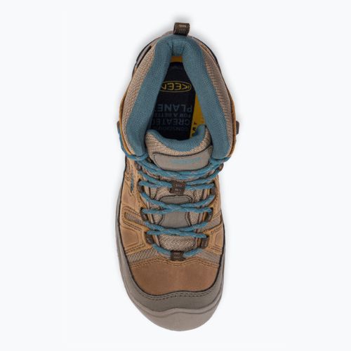 Дамски обувки за трекинг KEEN Circadia Mid WP toasted coconut/north atlantic