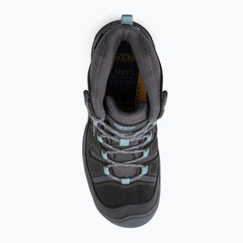 Дамски ботуши за трекинг KEEN Circadia Mid WP steel grey/cloud blue