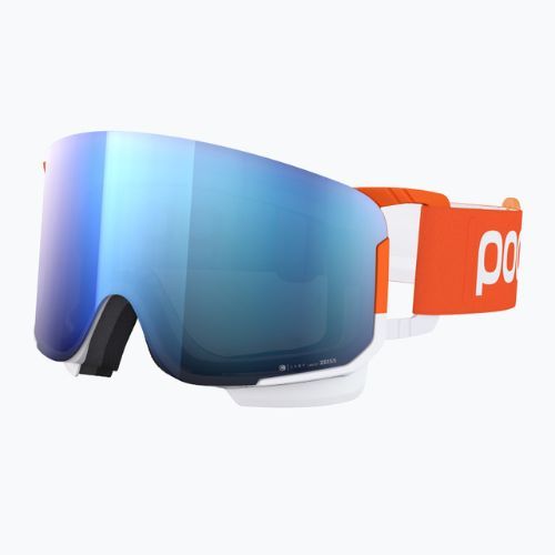 Очила за ски POC Nexal Clarity Comp fluorescent orange/hydrogen white/spektris blue