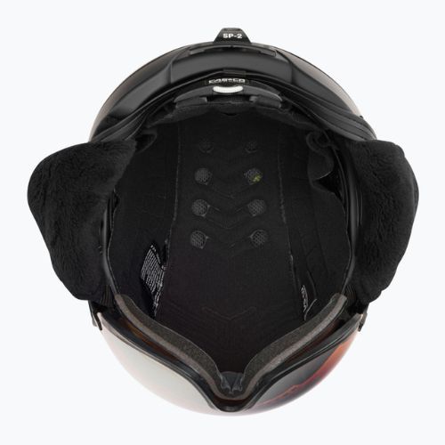 Ски каска CASCO SP-2 Carbonic Visor black 07.3732