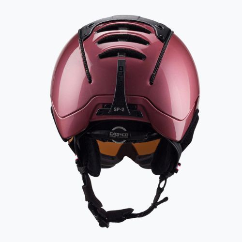 Ски каска CASCO SP-2 Carbonic Visor pink 07.3736