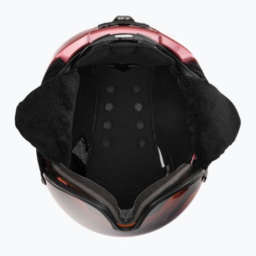 Ски каска CASCO SP-2 Carbonic Visor pink 07.3736