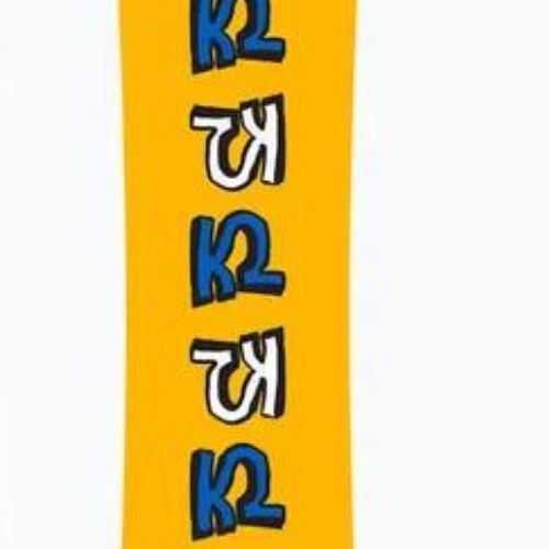 K2 World Peace сиво-жълт сноуборд 11G0043/11