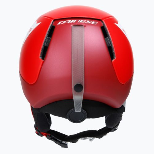 Детски ски каски Dainese Scarabeo Elemento metallic red/white logo