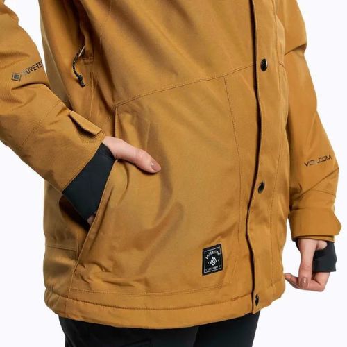 Дамско яке за сноуборд Volcom Ell Ins Gore-Tex Caramel H0452302