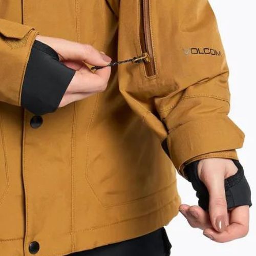 Дамско яке за сноуборд Volcom Ell Ins Gore-Tex Caramel H0452302