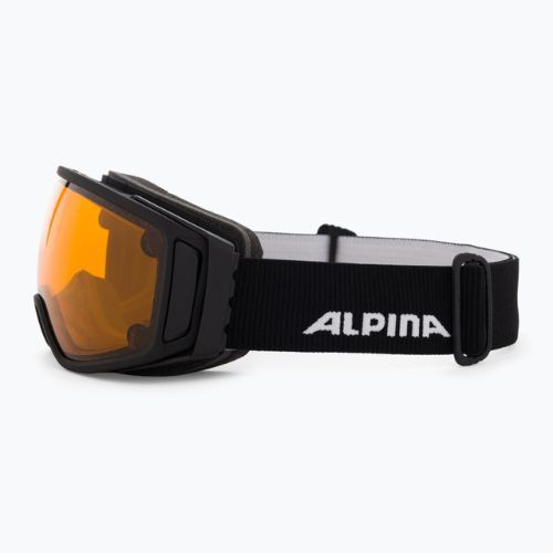 Ски очила Alpina Double Jack Mag Q-Lite black matt/mirror black