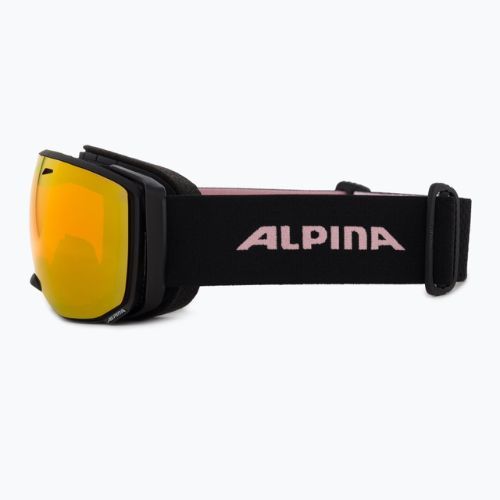 Очила за ски Alpina Estetica Q-Lite black/rose matt/rainbow sph