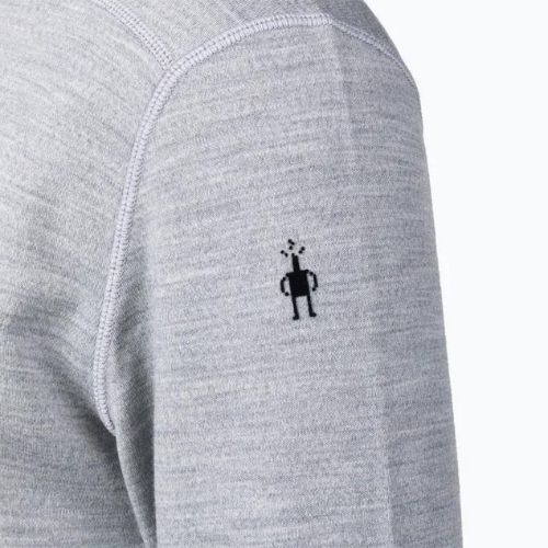 Мъжка термоактивна блуза Smartwool Merino 250 Baselayer Crew Boxed light gray heather