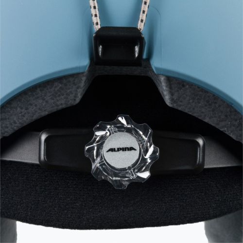 Ски каска Alpina Arber skyblue matt