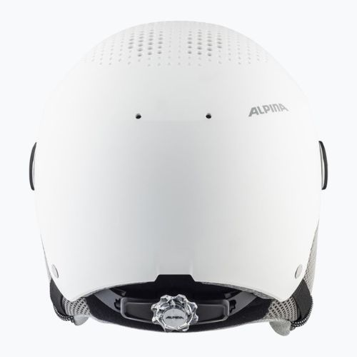 Ски каска Alpina Arber Visor Q Lite white matt