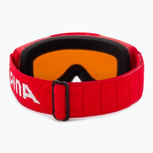 Детски ски очила Alpina Piney red matt/orange