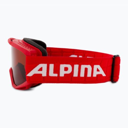 Детски ски очила Alpina Piney red matt/orange