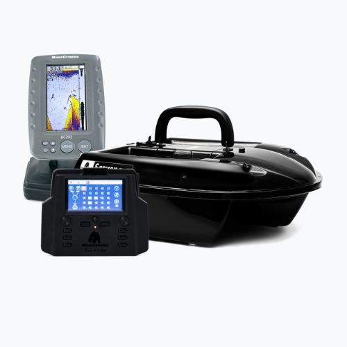 BearCreeks iPilot50 лодка за стръв с GPS автопилот + BC202 fishfinder black IPILOT50.BLACK