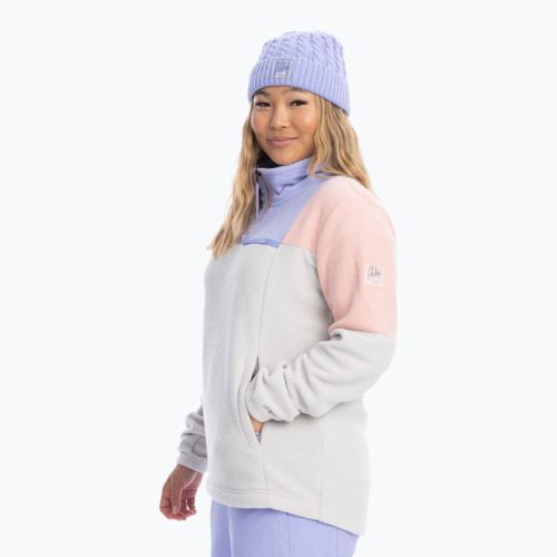 Женски суитшърт за сноуборд ROXY Chloe Kim Layer 2021 heather grey