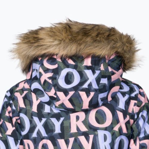 Детско яке за сноуборд ROXY Jet Ski 2021 true black sunbeam lettering