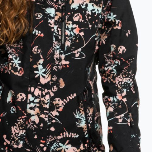 Дамско яке за сноуборд ROXY Jetty 2021 true black tropical cyanotype