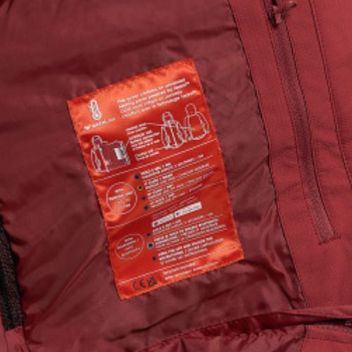 Дамско яке за сноуборд ROXY Stated Warmlink brick red
