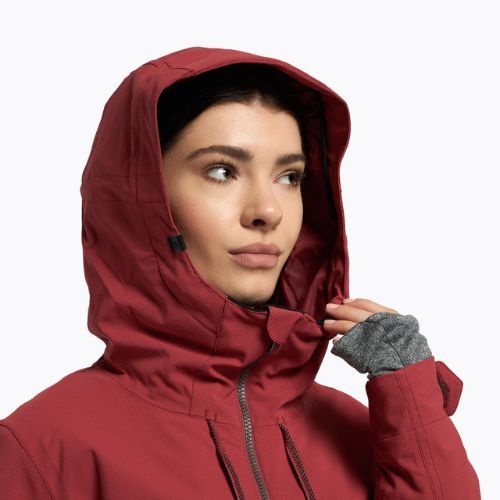 Дамско яке за сноуборд ROXY Stated Warmlink brick red