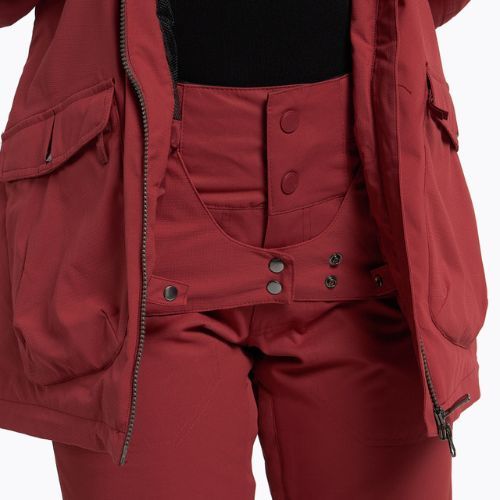 Дамско яке за сноуборд ROXY Stated Warmlink brick red