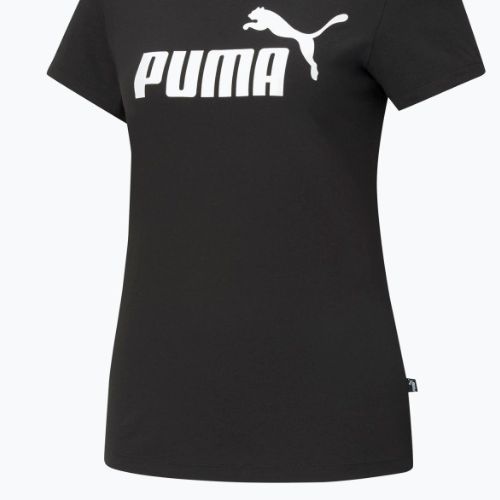 Тренировъчна тениска за жени PUMA ESS Logo Tee black 586774_01