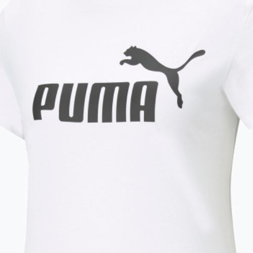 Дамска тренировъчна тениска PUMA ESS Logo Tee white 586774_02