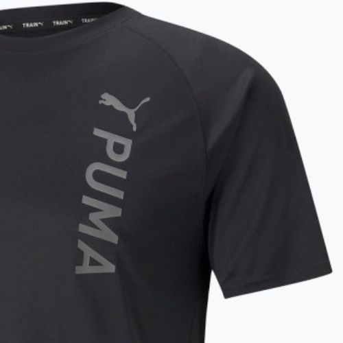 Мъжка тренировъчна тениска PUMA Fit Tee black 522119_01