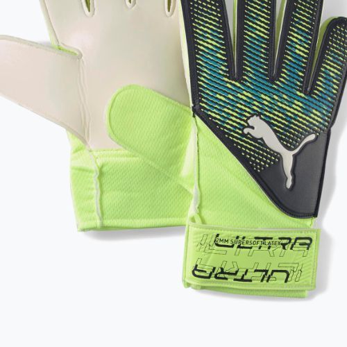 Puma Ultra Grip 4 RC вратарски ръкавици черно-зелени 04181701