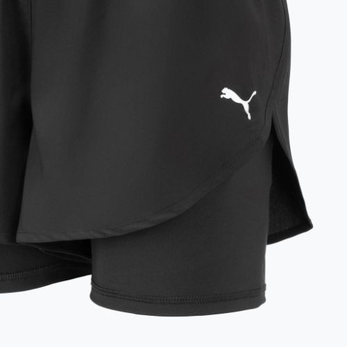 Дамски шорти за компресия PUMA 2 IN 1 Run black 52107201