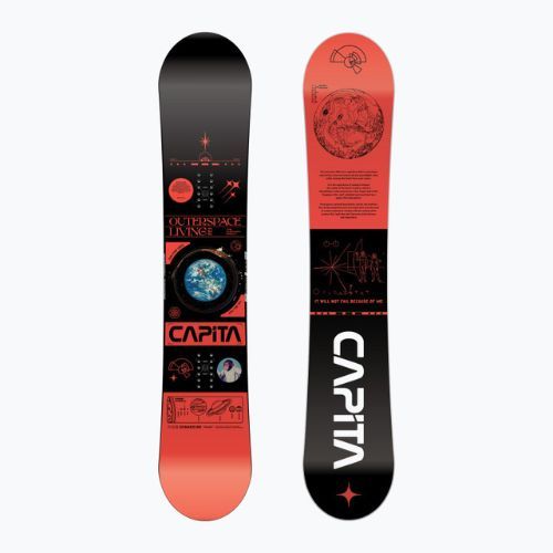 Мъжки сноуборд CAPiTA Outerspace Living червен 1221109