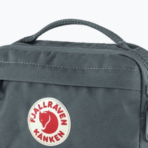 Fjällräven Kanken тъмно сив бъбрек F23796