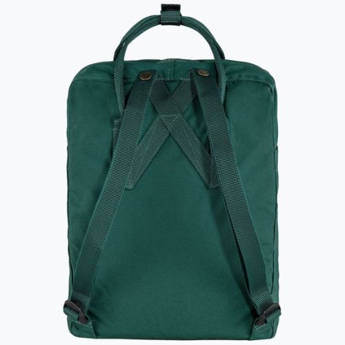 Раница Fjällräven Kanken тъмнозелена F23510