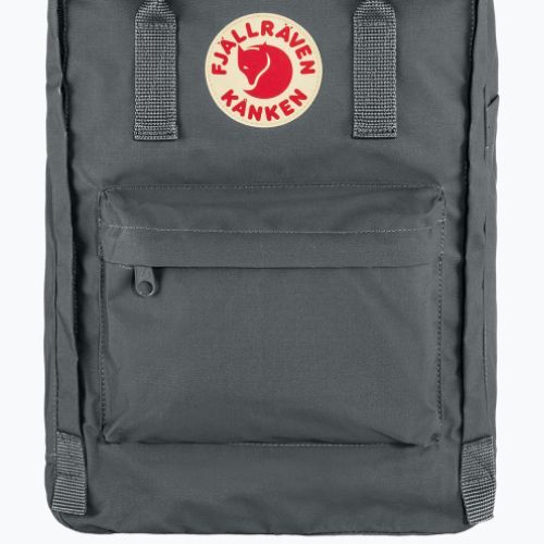 Fjällräven Kanken Раница за лаптоп 15  тъмно сива F23524