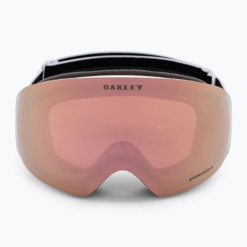 Oakley Flight Deck M матово бяло/призматично розово злато с иридий ски очила