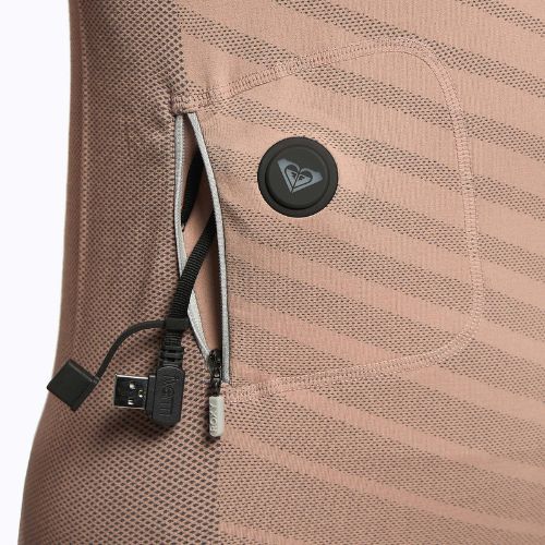 Дамска термоактивна блуза ROXY Base Layer Top Warmlink gray violet