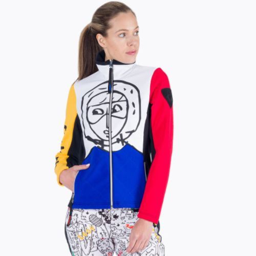 Дамско софтшел яке Rossignol Brady Soft multicolor