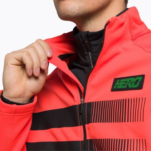 Мъжки ски суитшърт Rossignol Hero Clim red/black