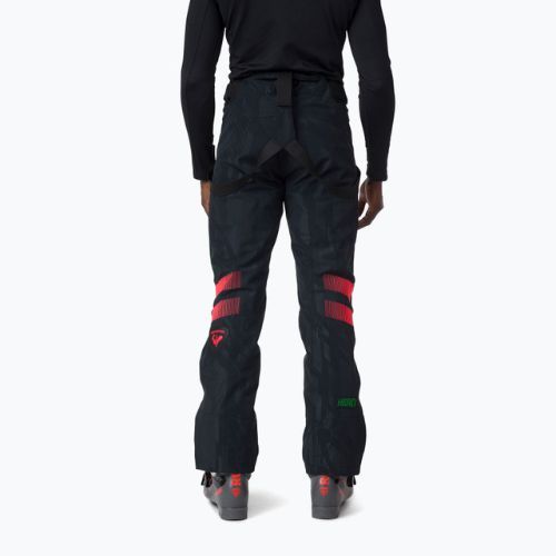 Мъжки ски панталони Rossignol Hero Course black/red