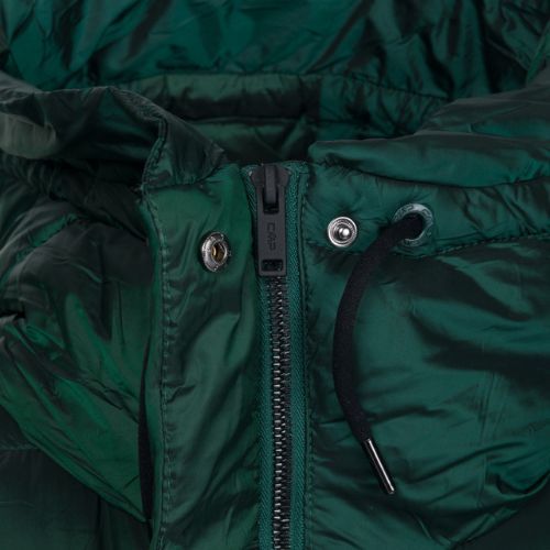 Дамско яке CMP Coat Fix Hood Down Jacket Green 32K3136