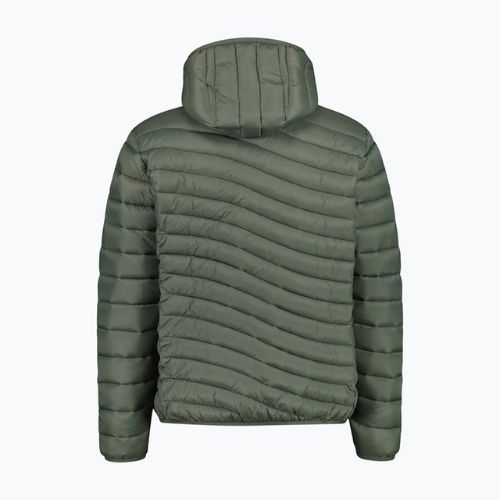 Мъжко яке с пухена качулка Fix Hood green 32K3147/E319