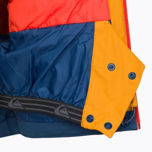 Детско сноуборд яке Quiksilver Kai Jones Ambition buckthorn brown